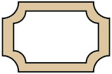 A plywood is processed precisely.