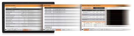 Quick remote monitoring with the GOT Mobile function template screens