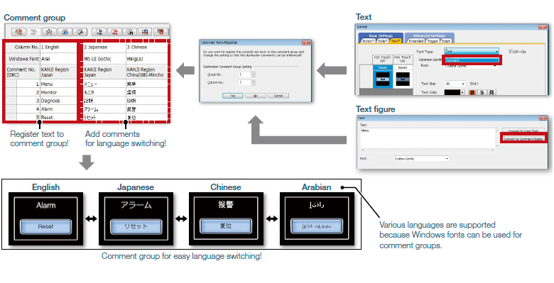 Language switching